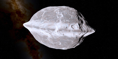 Pallene Saturn Moon - Pallene is a small, irregularly shaped moon of Saturn that orbits between the larger moons Mimas and Enceladus.