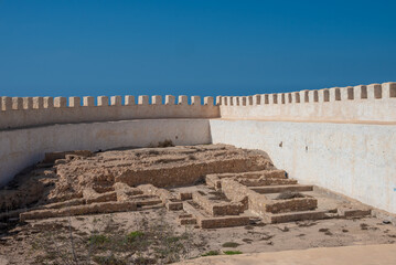 La Kasbah d'Agadir Oufella dans l'ancienne médina de la ville d'Agadir au Maroc