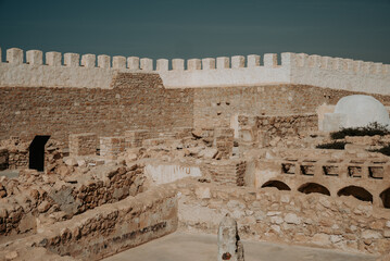 La Kasbah d'Agadir Oufella dans l'ancienne médina de la ville d'Agadir au Maroc