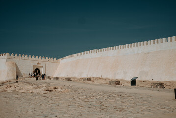 La Kasbah d'Agadir Oufella dans l'ancienne médina de la ville d'Agadir au Maroc
