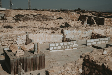 La Kasbah d'Agadir Oufella dans l'ancienne médina de la ville d'Agadir au Maroc