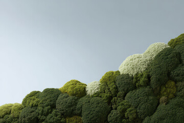 captivating scene of ai monitoring plant growth highlighting harmony between technology and nature