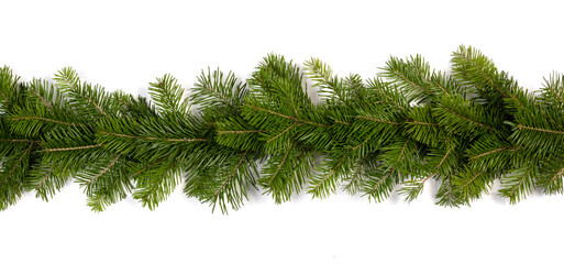 Fototapeta premium Christmas frame in a row