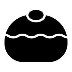 Belgian bun icon