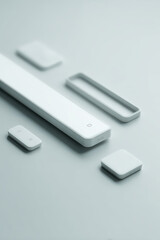 futuristic interfaces featuring abstract transparent panels and sleek graphics represent next evolution of mobile