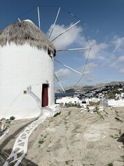 windmill in mykonos
