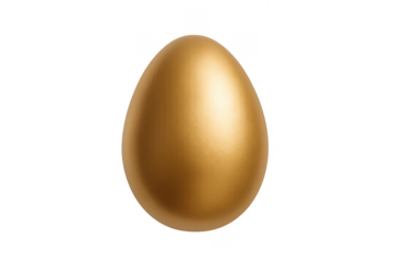 Golden egg representing wealth and investment opportunities