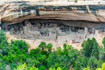 Mesa Verde National Park.  The park protects some of the best-preserved Ancestral Puebloan ancestral sites in the United States.