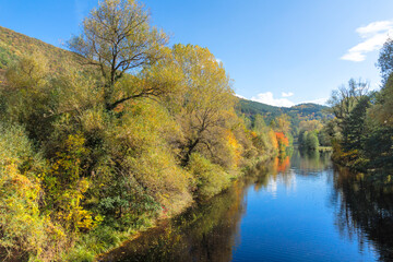 Autumn Landscape around Pancharevo lake, Bulgaria