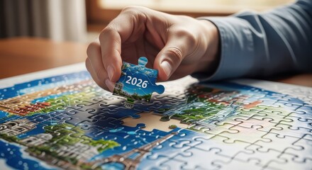 Piece of the Future 2026: Hand Placing the Final Puzzle Piece