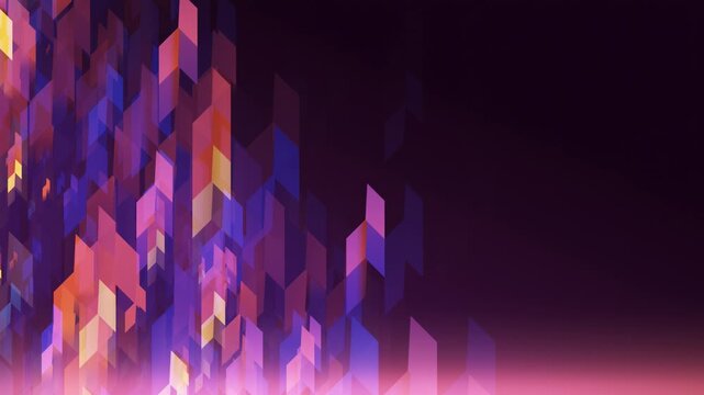 abstract loop pixelized background vector illustration