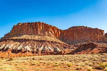 Canyonlands National Park, USA is famous for wilderness of canyons and fantastically formed buttes carved by the Colorado River