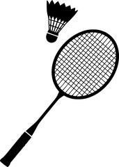 Badminton racket silhouette, Badminton Racket and shuttlecock silhouette, Badminton racket, Badminton racket clipart, Racket silhouette, Shuttlecock silhouette