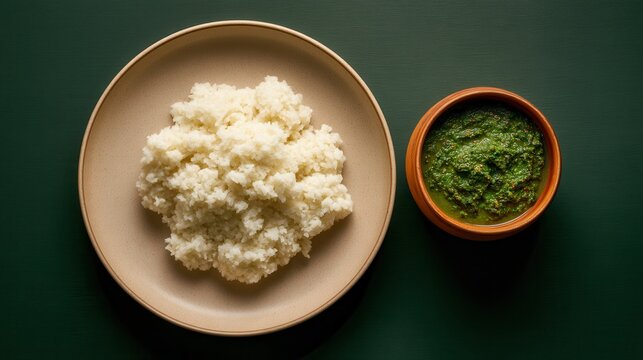 Miyan Kuka and Tuwo Shinkafa Glows in Soft Light