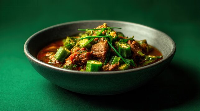Exploring the Flavors of Iraq With Margat Bamia Lamb and Okra Stew, a Culinary Adventure