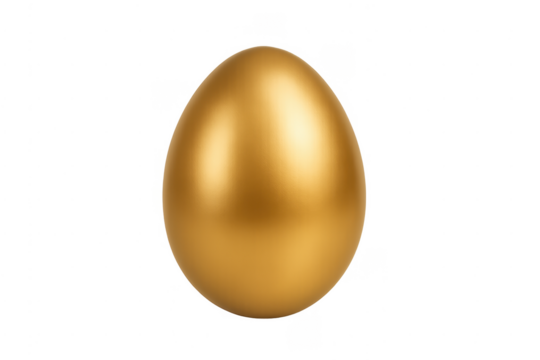Golden egg symbolizing wealth, investment, and success