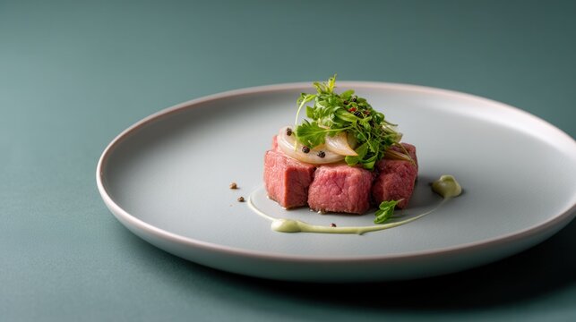 Garma, a Symphony of Flavors Presented With Artistic Flair in a Minimalist Studio Setting With Soft Daylight