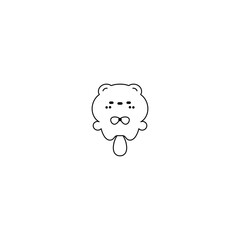 Cute Stickers Line Art Collection