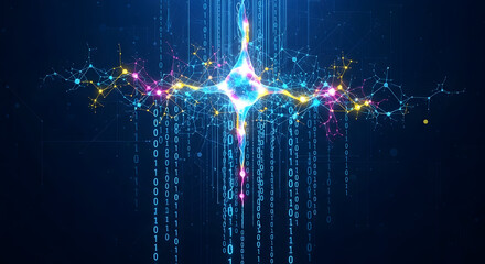 Abstract Digital Neural Network with Binary Code Flow.