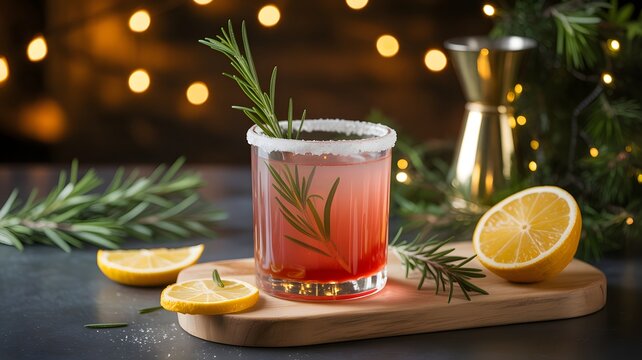 Cozy Christmas scene with cookies, milk, and hot chocolate by a warm fireplace and lit candles. Perfect for holiday marketing, winter comfort, festive banners, and seasonal greetings. - Powered by Adobe