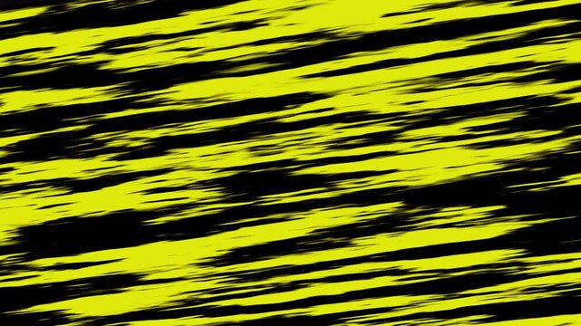 Yellow anime-style speed lines streaking across a black background, evoking energy, intensity, and speed. Ideal for action sequences and fast transitions