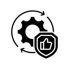 Reliable Practices glyph icon