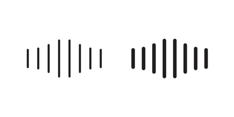Voice icon collection with multiple styles. EPS10