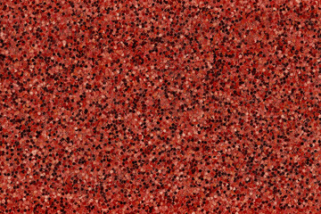 Chunky Red Glitter Background – Real Large-Particle Glitter Cardstock Scan, High-Resolution Christmas Texture