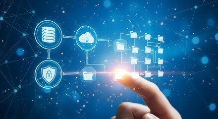 Digital Network Security and Cloud Data Management System.