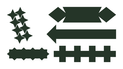 set elemen for design