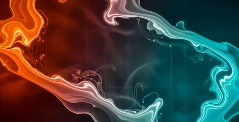 Abstract smoke background