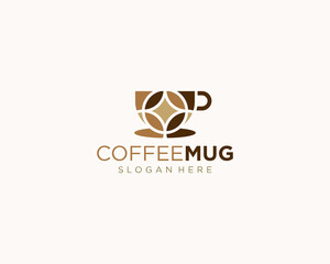 Coffee mug logo