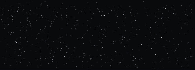 Fototapeta premium night time sky background with glittering stars