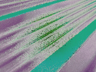 Lavender stripes streak with green purple violet design.. This is an abstract display for background and text message..