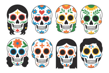 Holiday fireplace vector collection with 6 cozy illustrations, featuring festive stockings for Christmas cards, winter posters, seasonal  ideas, greeting cards, and festive illustration projects