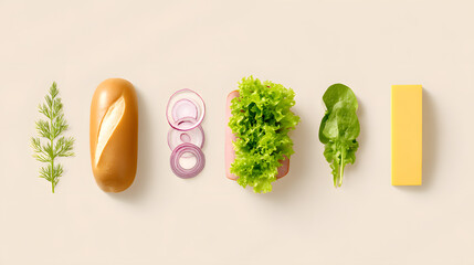 sandwich, generation AI 