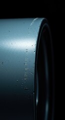 Close-up of a consumer product with visible defects on its surface. This item, having been acquired, clearly shows signs of previous damage and wear ,broken ,damaged ,waste