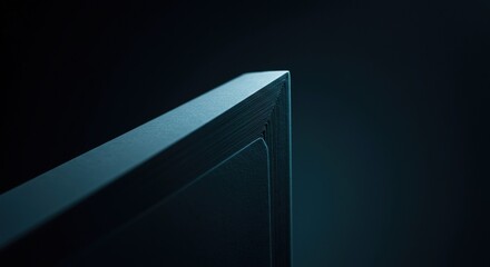 Close-up of a meticulously crafted paper fold, symbolizing attention to detail and high standards of cleanliness within a washroom setting ,clean ,folded tissue ,close-up