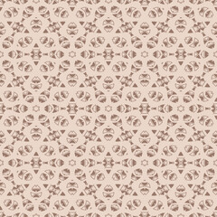 brown seamless vintage pattern texture vector ornamental design