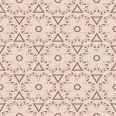 brown seamless vintage pattern texture vector ornamental design