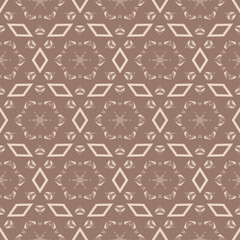 brown seamless vintage pattern texture vector ornamental design