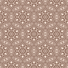 brown seamless vintage pattern texture vector ornamental design