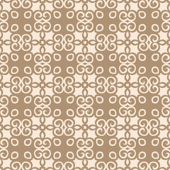 brown seamless vintage pattern texture vector ornamental design