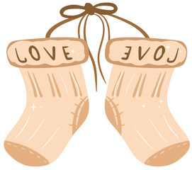 set of shoes Illustation 