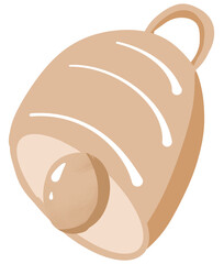 Pastel Chistmas bell illusion 