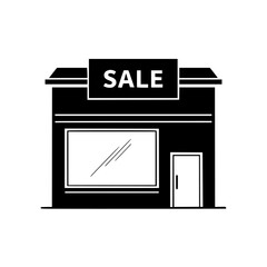 vector illustration of a big sale sign ,vector illustration of a black board with a sign ,vector illustration of a big sale sign with a house