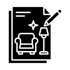 Interior design icon