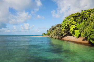 Coast of Green Island, Queensland, Australia