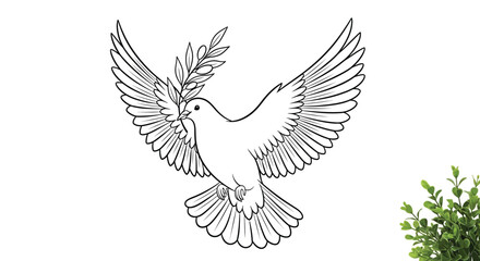 Dove of Peace - A Symbol of Hope and Harmony.