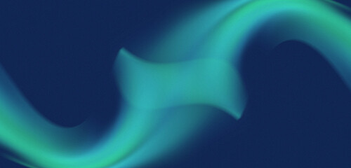 blue abstract background with subtle color gradient, teal green Wave or Swoosh Shape and Grainy Effect. perfect for a variety of design needs, with a premium, elegant, modern, natural, or calming feel